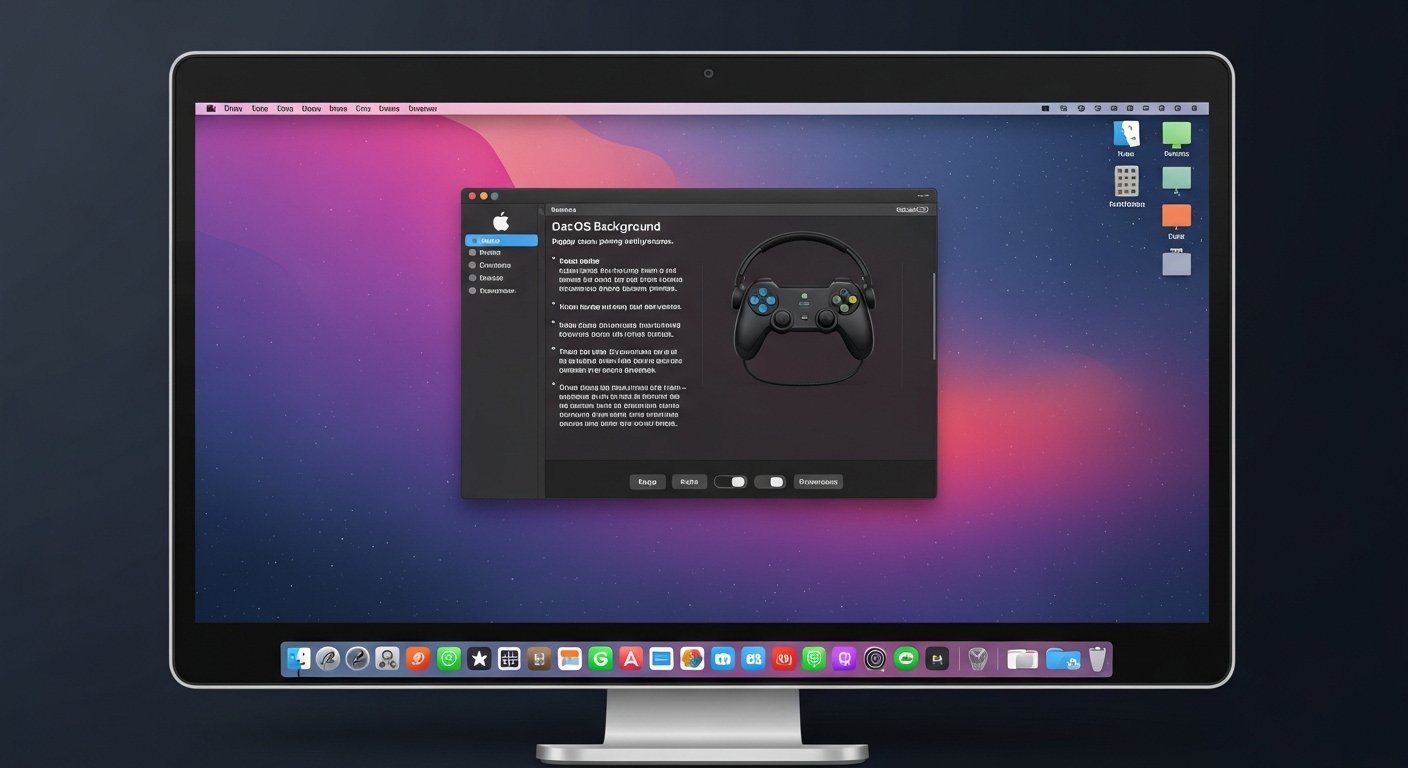 Customize a Mac Gaming Setup Through Wallpaper Personalization in Five Clear Steps