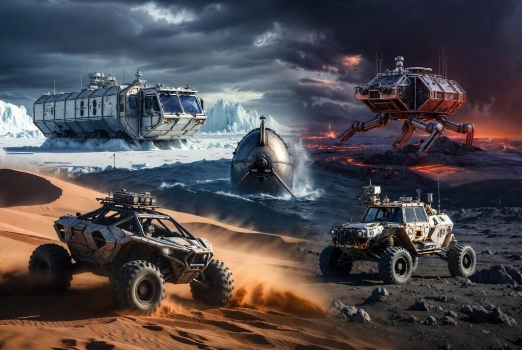 Incredible machines built for extreme conditions & specialized tasks