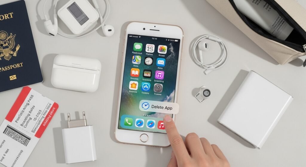 Things to Delete from Your iPhone Before Sitting on a Flight