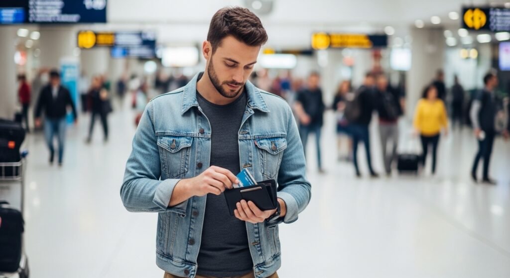 Things to remove from your wallet before flying